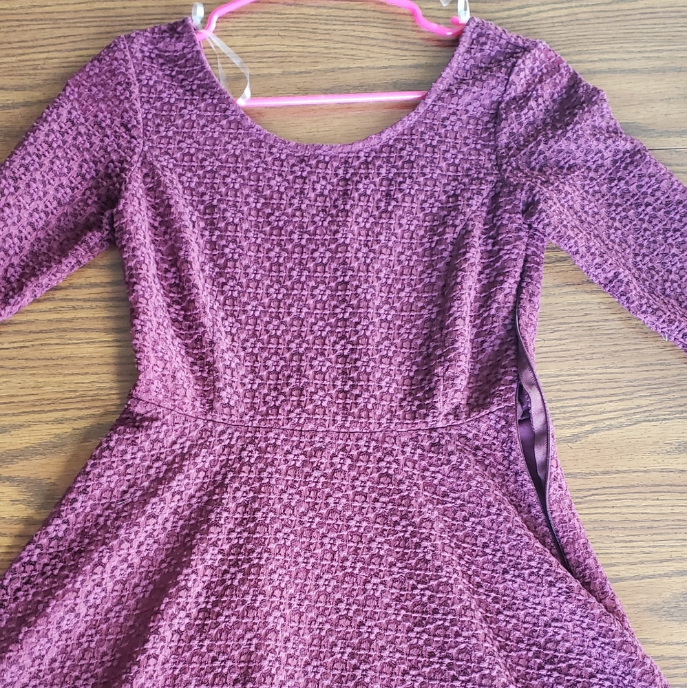 Maroon dress